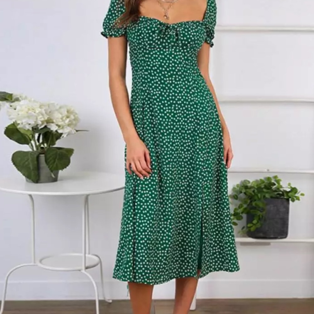 One left▪️Clara Midi Dress - Picture 2 of 8